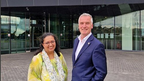 Gareth Roberts & Hina Bokhari 