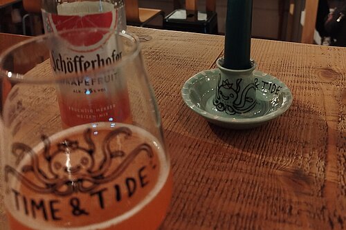 Craft beer in micropub / bar