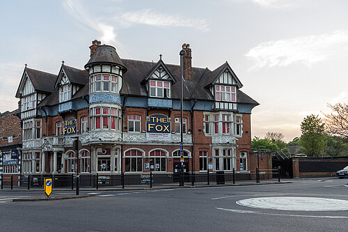 The Fox pub exterior