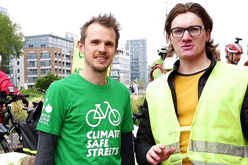 #ClimateSafeStreets event in Greenwich